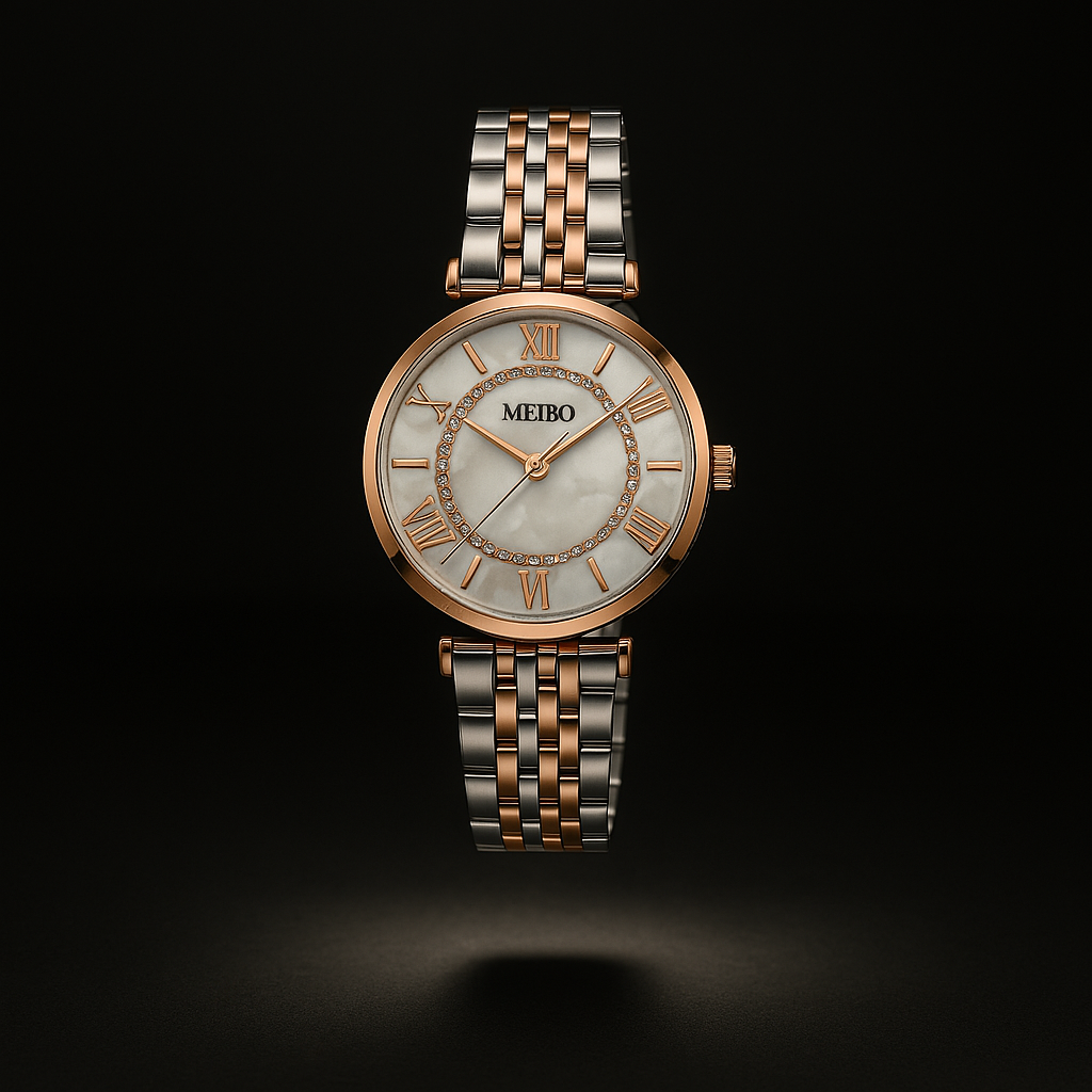 Montre en Cristal Doré