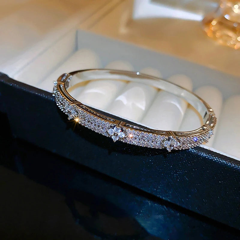 Bracelet Trèfle Brillant