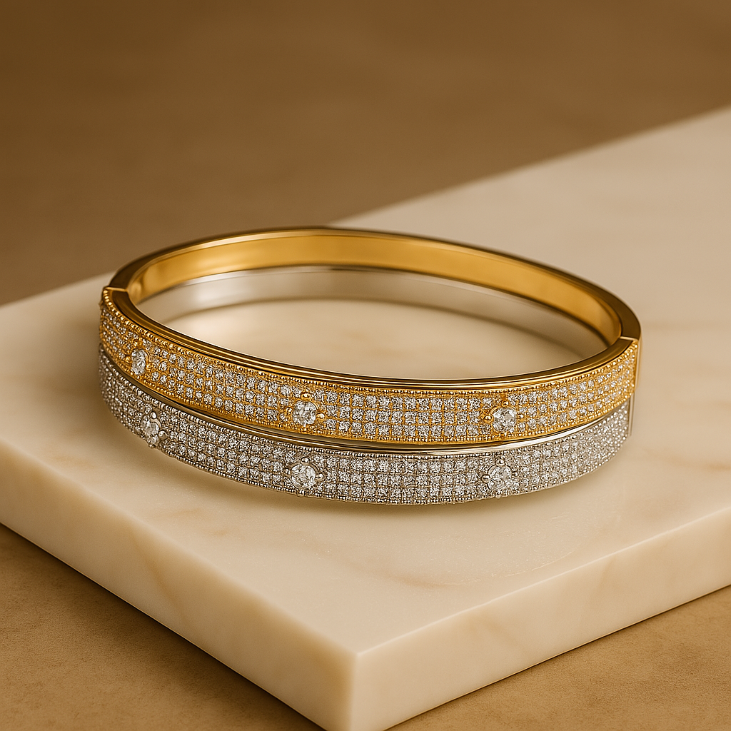Bracelet Trèfle Brillant