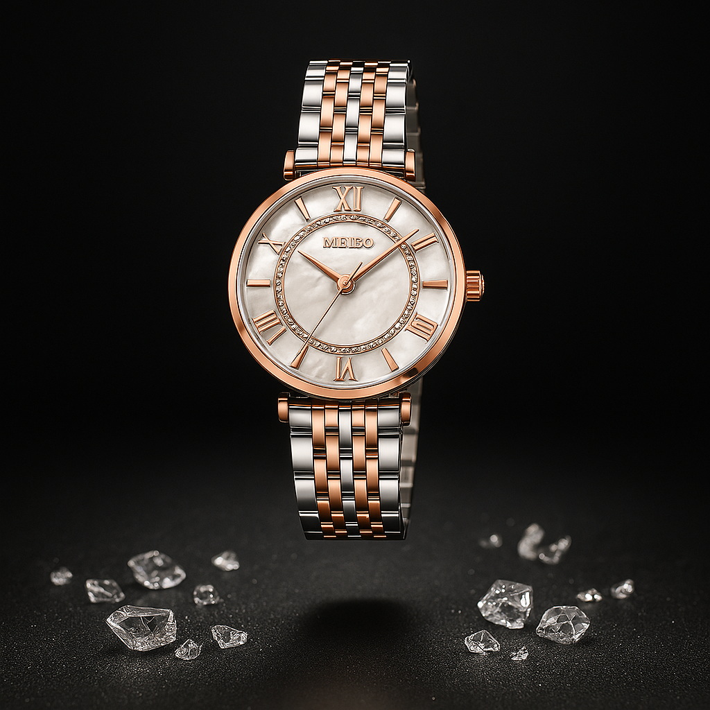 Montre en Cristal Doré