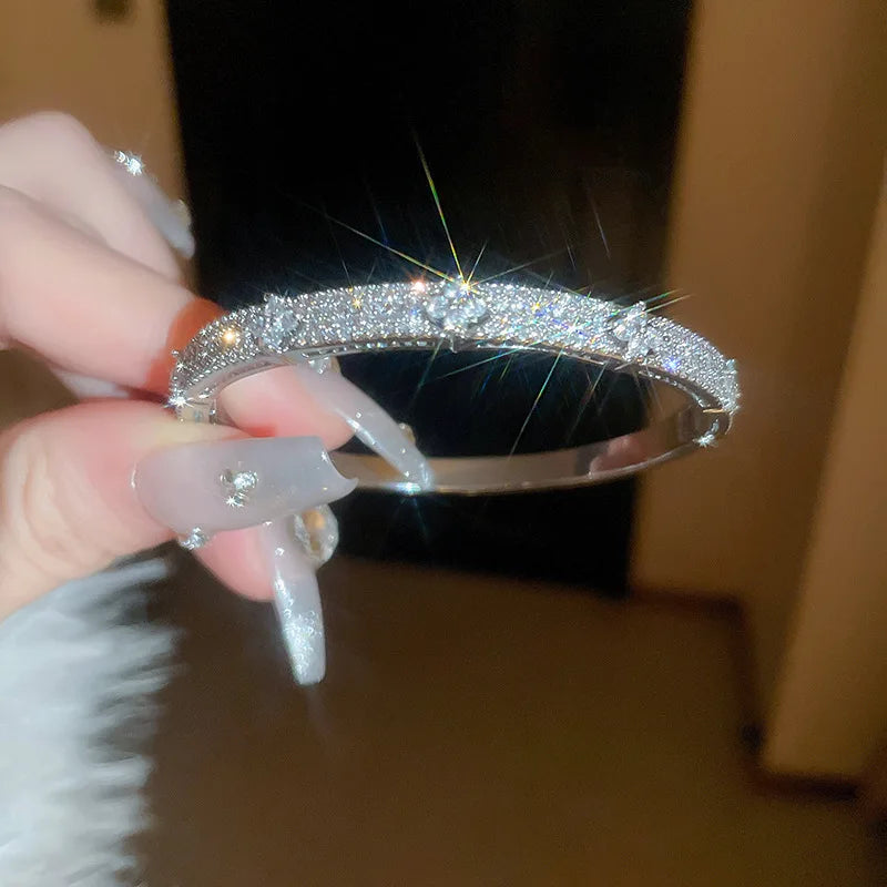 Bracelet Trèfle Brillant