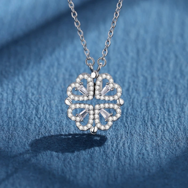 Collier à Trèfle Aimanté
