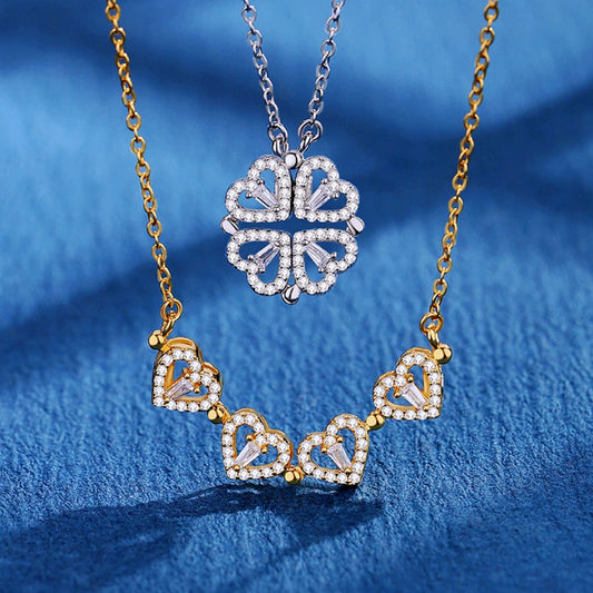 Collier à Trèfle Aimanté